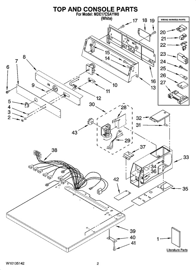 Diagram for MDE17CSAYW0