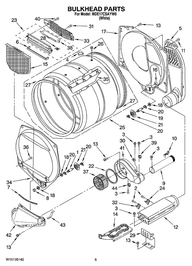 Diagram for MDE17CSAYW0