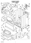 Diagram for 02 - Cabinet Parts