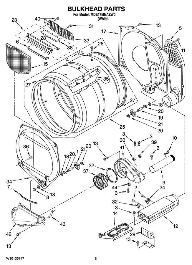 Diagram for MDE17MNAZW0