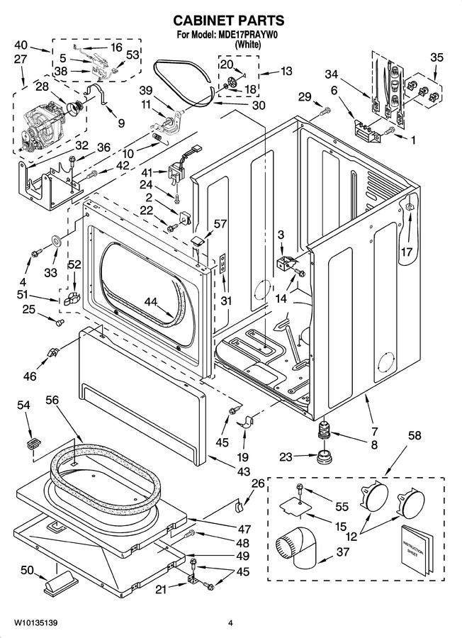 Diagram for MDE17PRAYW0