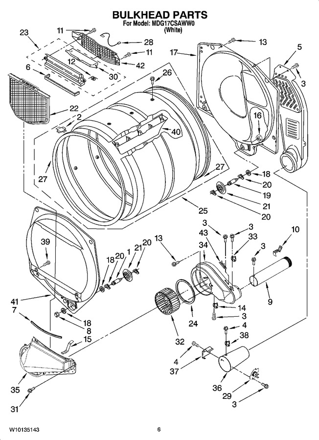 Diagram for MDG17CSAWW0