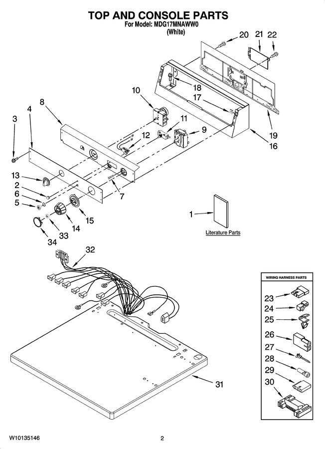 Diagram for MDG17MNAWW0