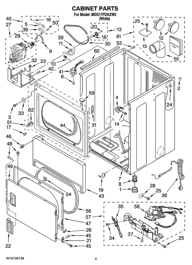 Diagram for MDG17PDAXW0