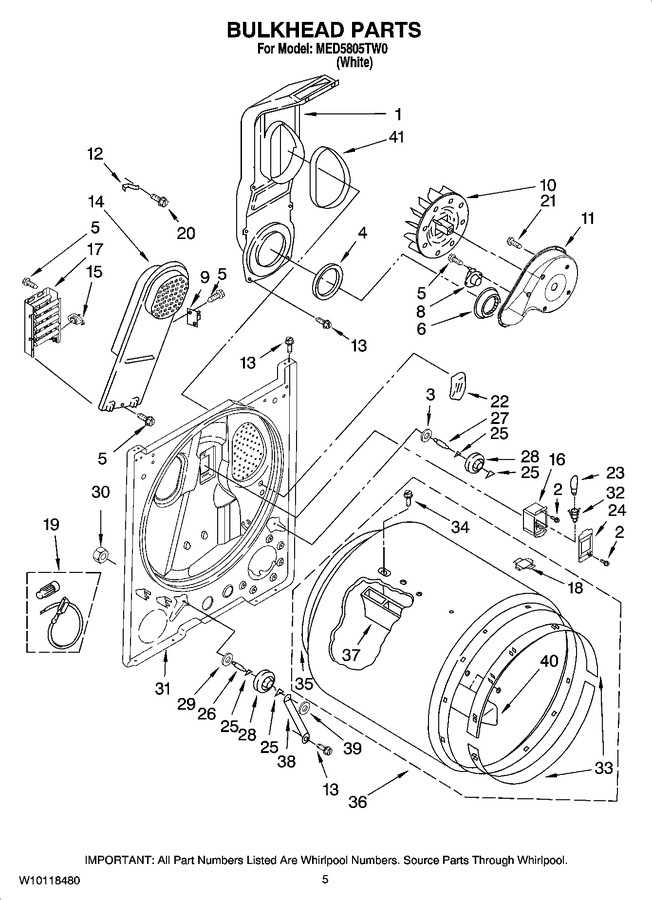 Diagram for MED5805TW0