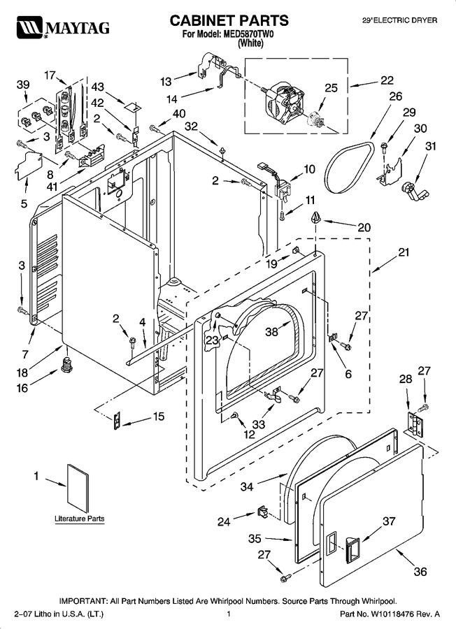 Diagram for MED5870TW0