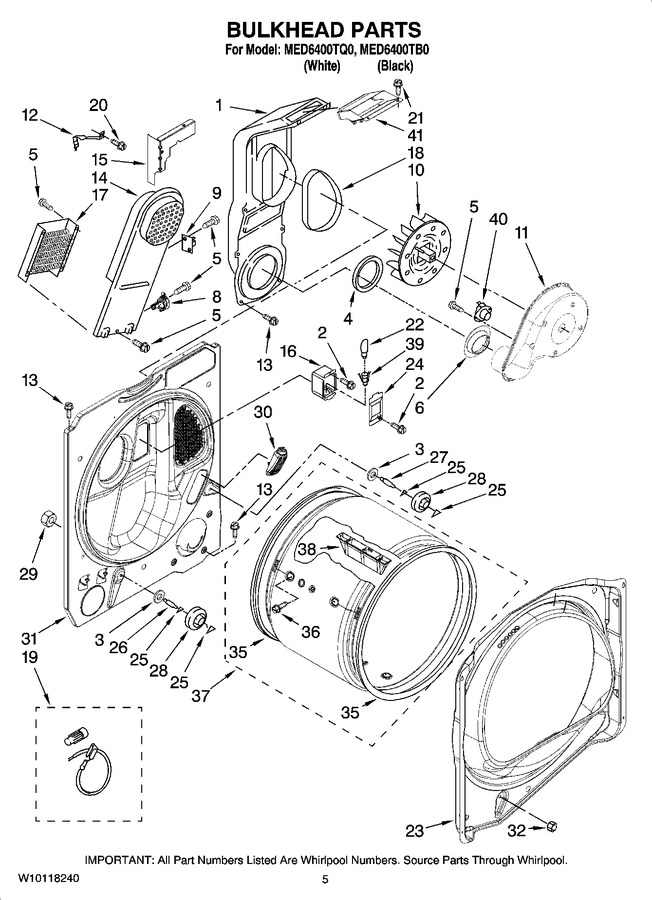 Diagram for MED6400TB0