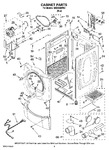Diagram for 02 - Cabinet Parts