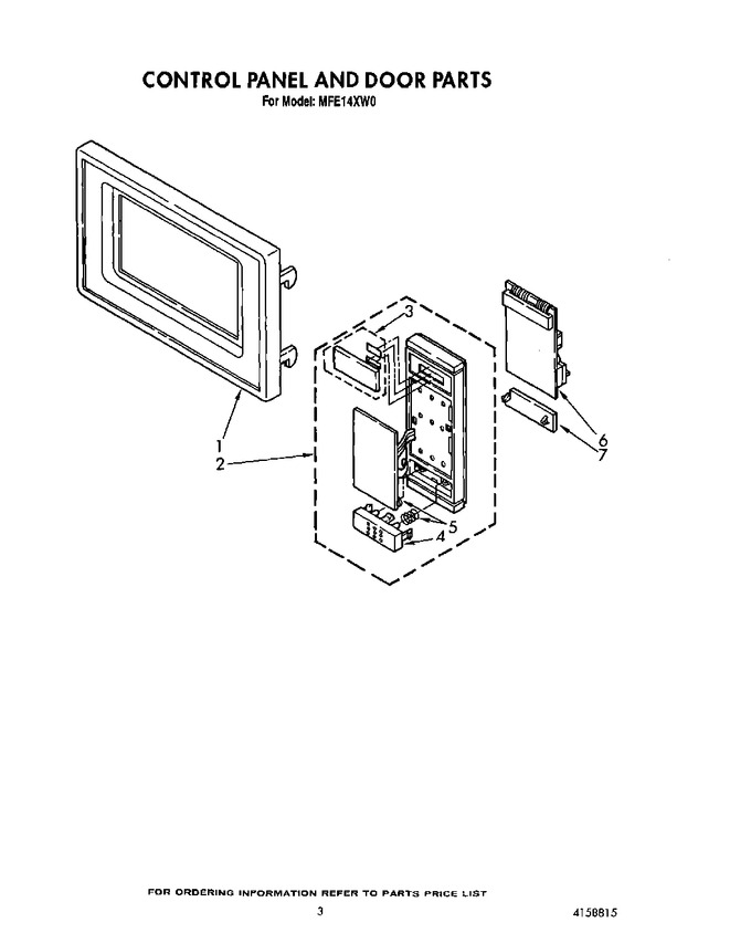 Diagram for MFE14XW0