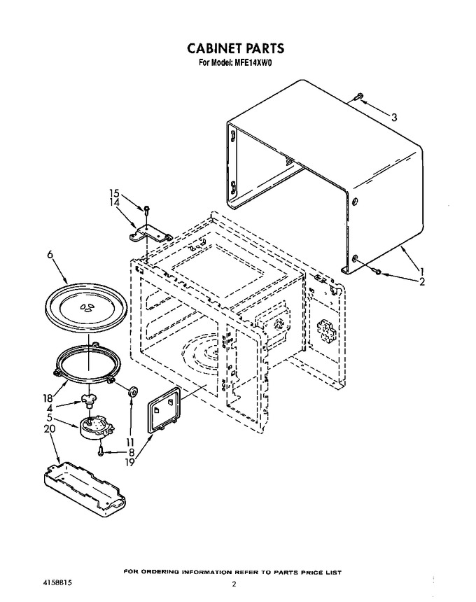 Diagram for MFE14XW0