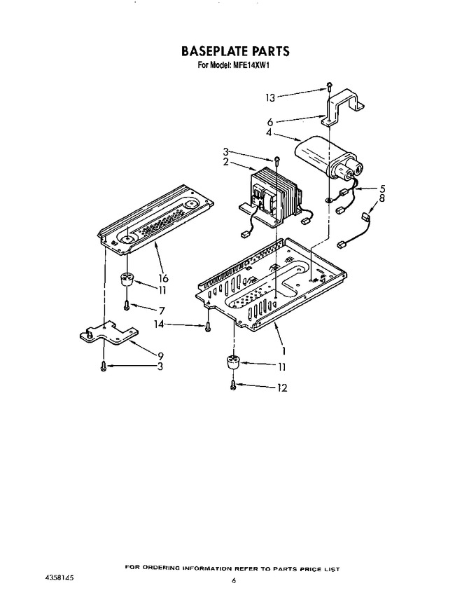 Diagram for MFE14XW1