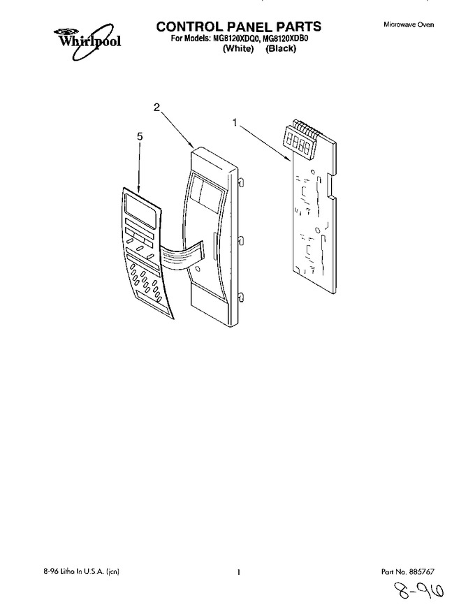 Diagram for MG8120XDQ0