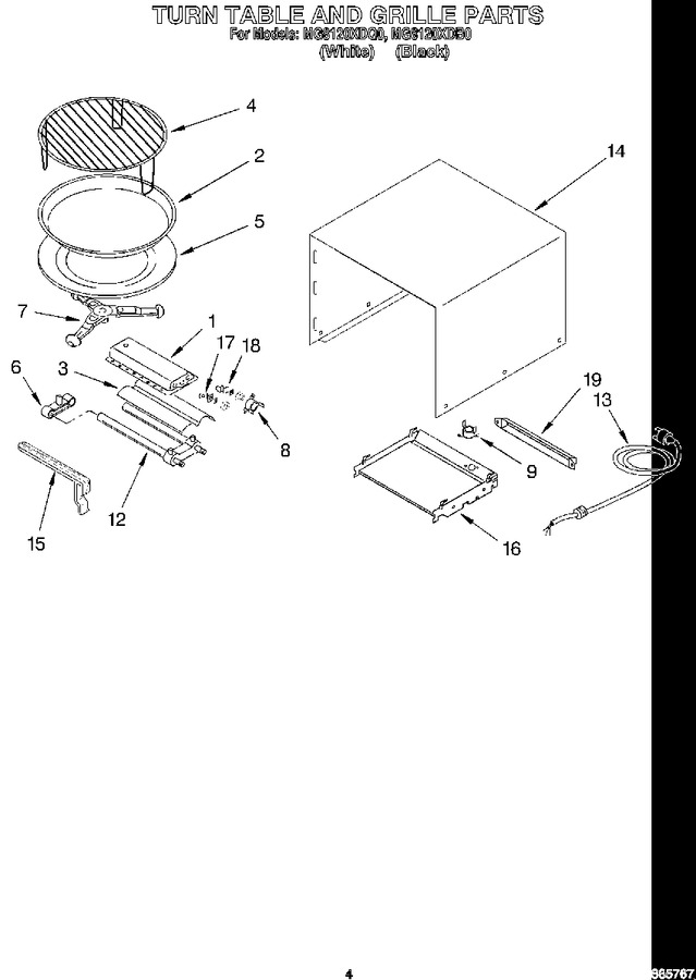Diagram for MG8120XDB0