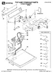 Diagram for 01 - Top And Console Parts