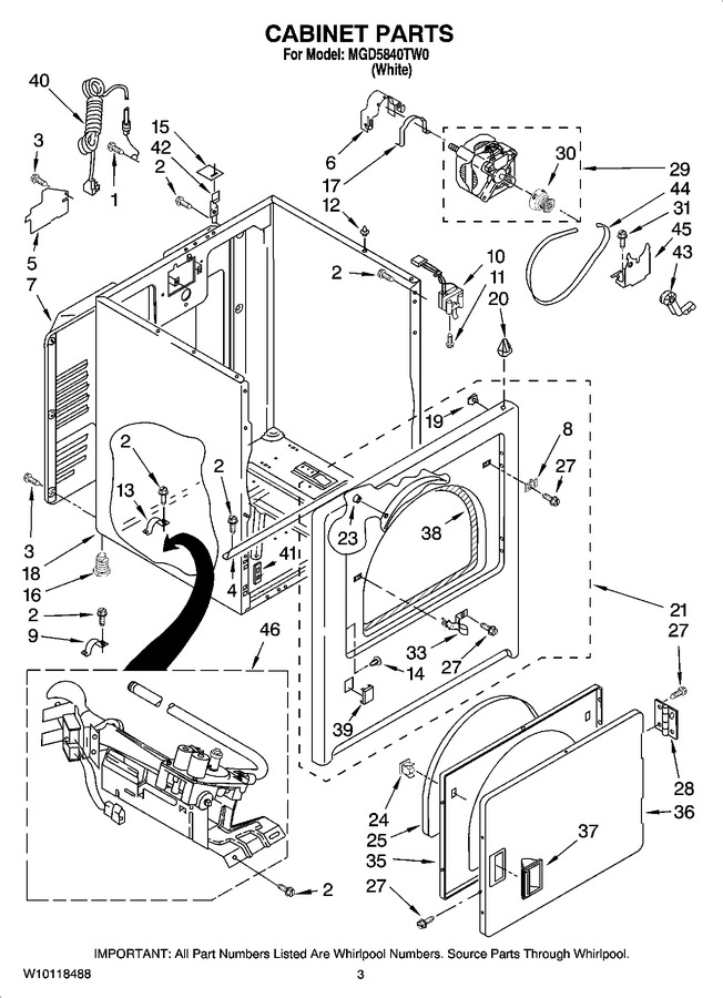 Diagram for MGD5840TW0