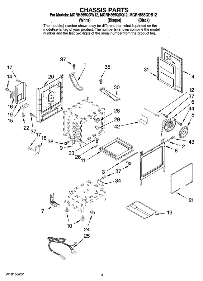 Diagram for MGRH865QDQ12