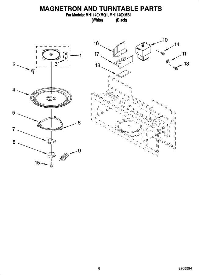 Diagram for MH1140XMB1