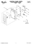 Diagram for 01 - Control Panel Parts