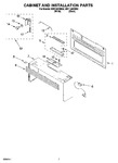 Diagram for 06 - Cabinet And Installation Parts