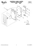 Diagram for 01 - Control Panel Parts