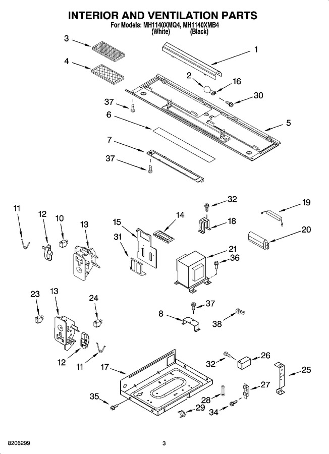 Diagram for MH1140XMB4