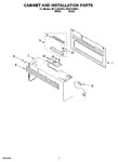 Diagram for 06 - Cabinet And Installation Parts