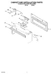 Diagram for 06 - Cabinet And Installation Parts