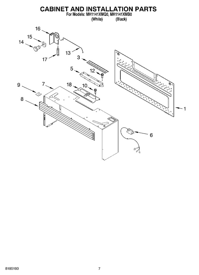 Diagram for MH1141XMQ0
