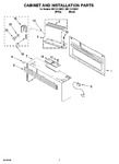 Diagram for 06 - Cabinet And Installation Parts