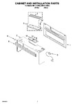 Diagram for 06 - Cabinet And Installation Parts