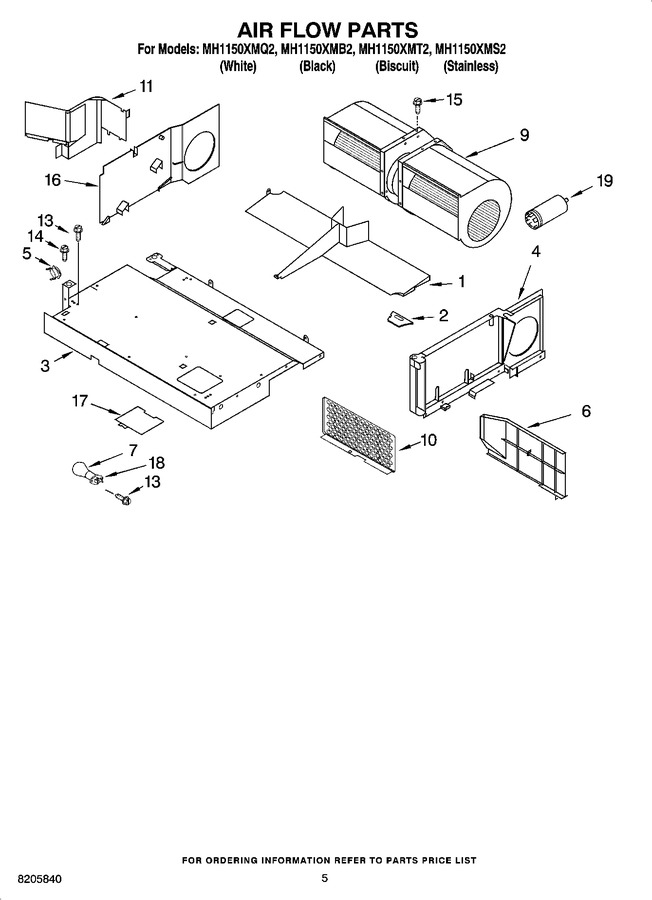 Diagram for MH1150XMS2