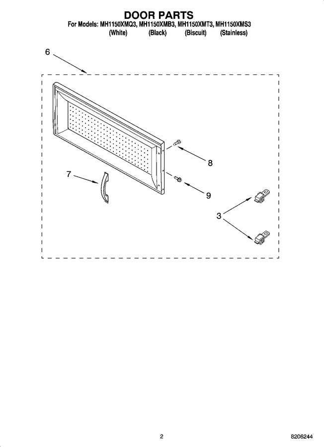 Diagram for MH1150XMQ3
