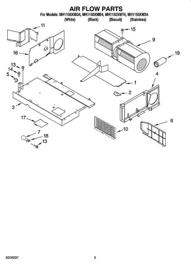 Diagram for MH1150XMS4