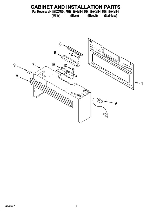 Diagram for MH1150XMQ4