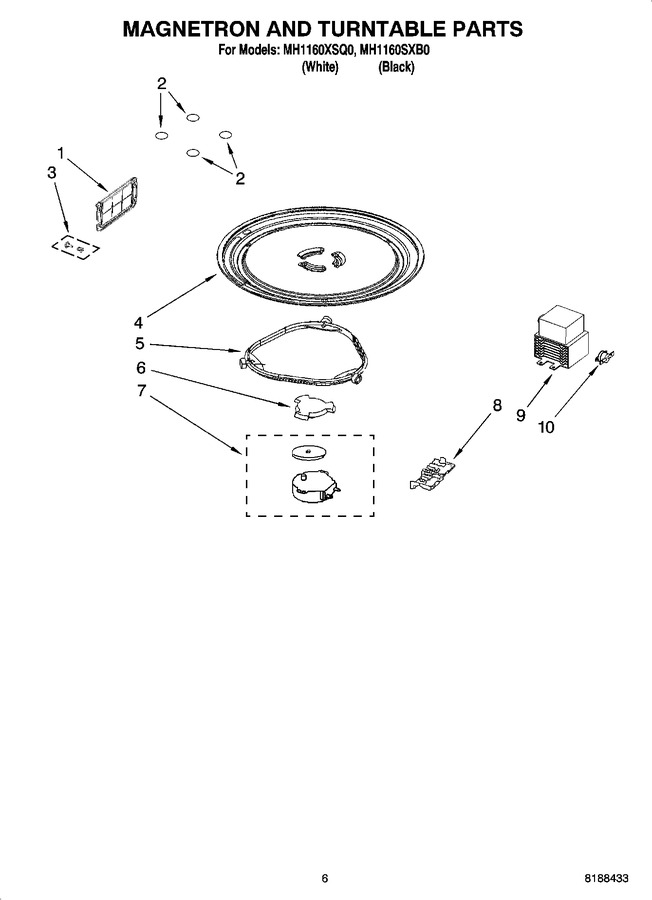 Diagram for MH1160XSQ0