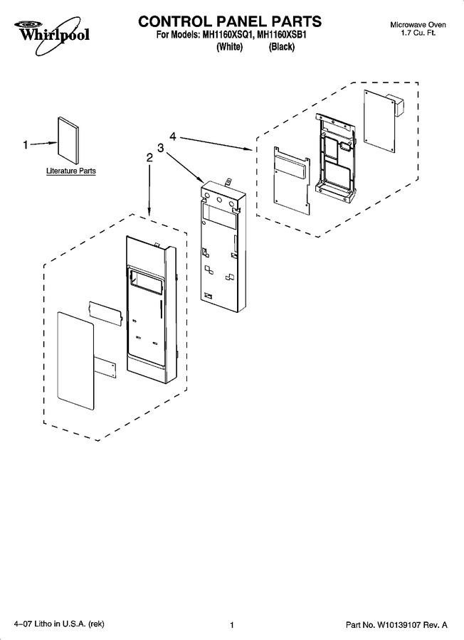 Diagram for MH1160XSQ1