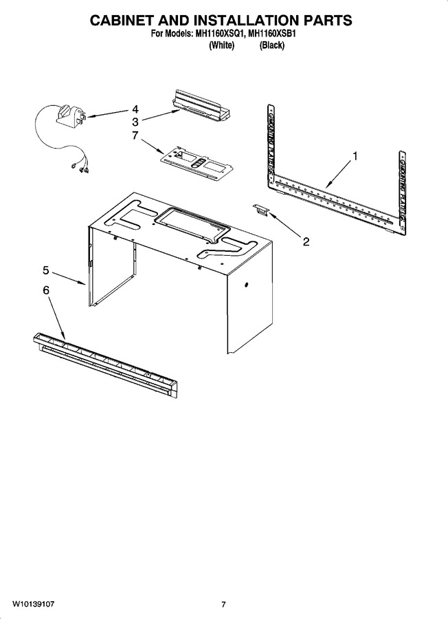 Diagram for MH1160XSB1