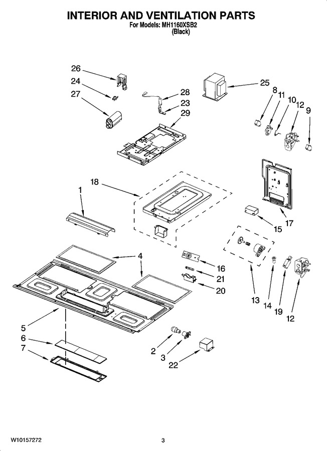 Diagram for MH1160XSB2