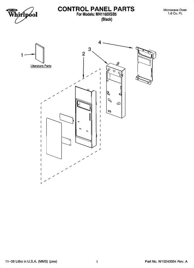 Diagram for MH1160XSB5