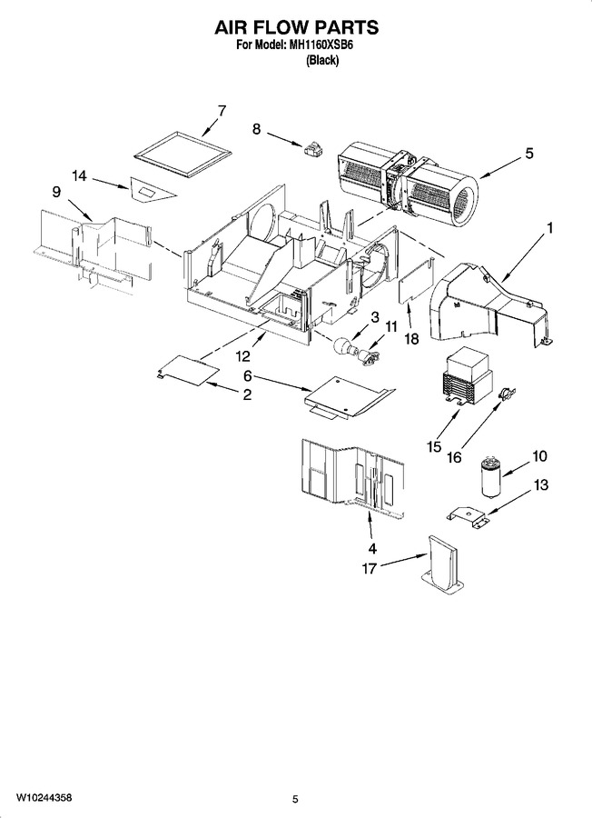 Diagram for MH1160XSB6