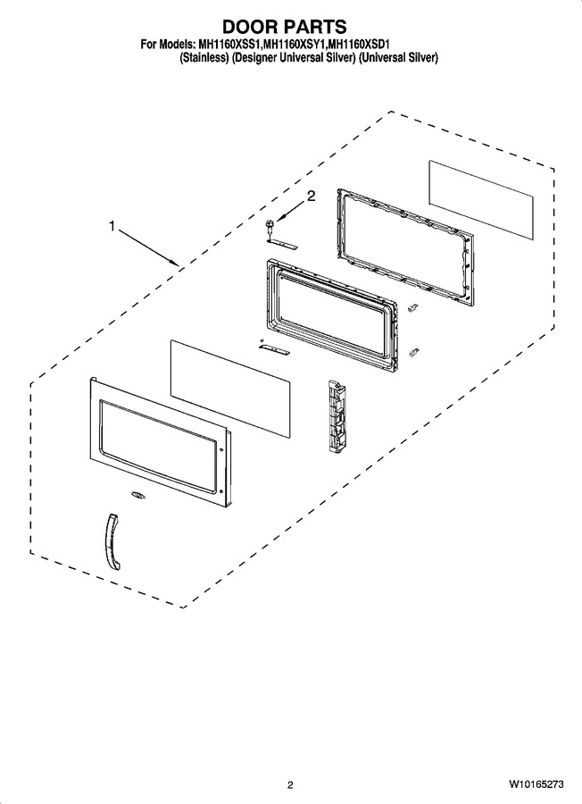 Diagram for MH1160XSS1