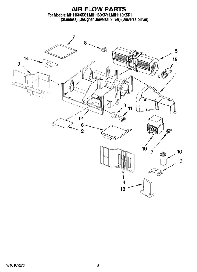 Diagram for MH1160XSD1