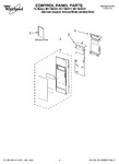 Diagram for 01 - Control Panel Parts