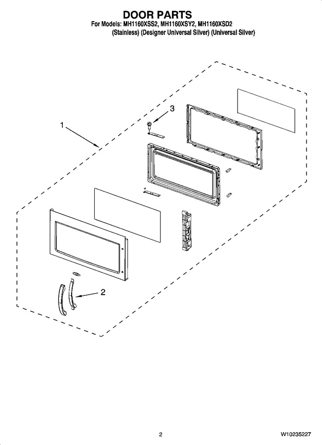 Diagram for MH1160XSS2