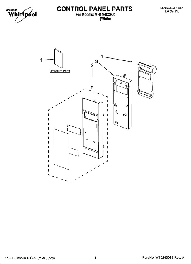 Diagram for MH1160XSQ4