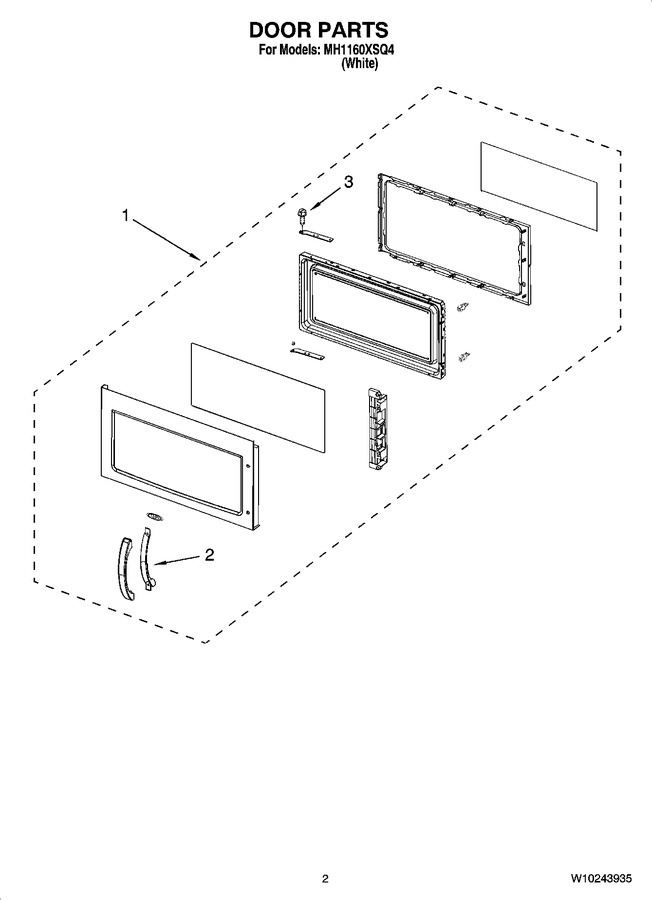 Diagram for MH1160XSQ4