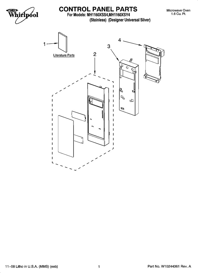 Diagram for MH1160XSY4