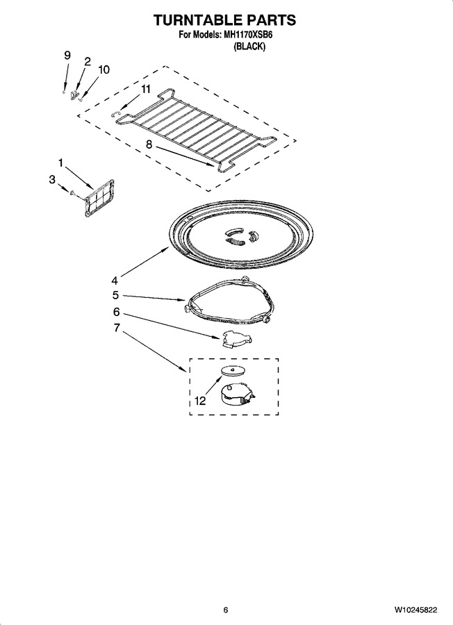 Diagram for MH1170XSB6