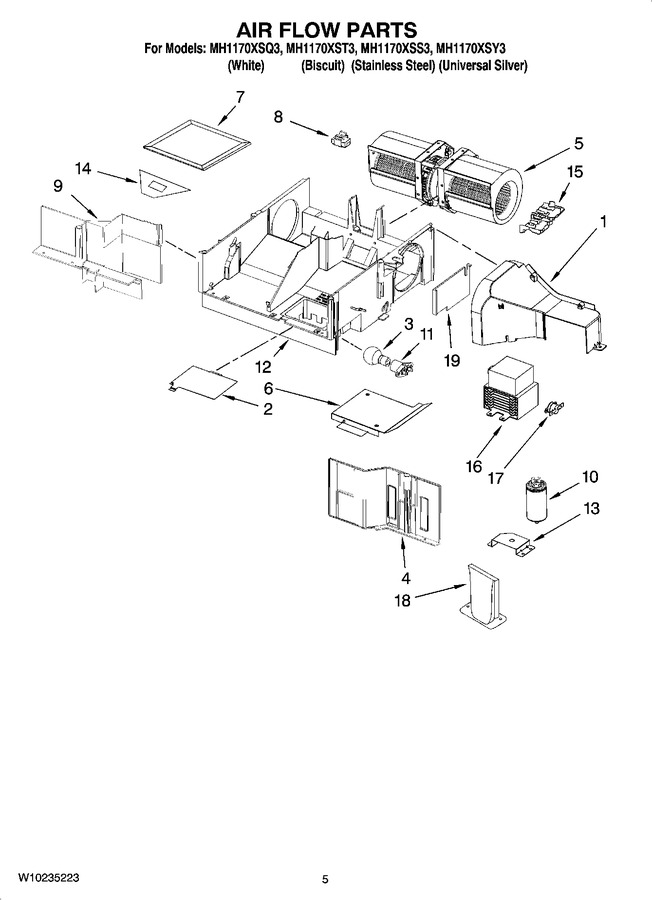 Diagram for MH1170XSS3