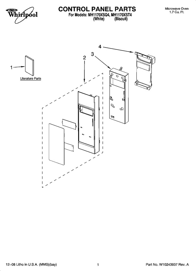 Diagram for MH1170XSQ4